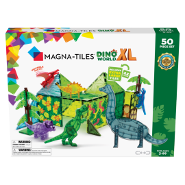 Magna-Tiles® Dino World XL 50-Piece Set