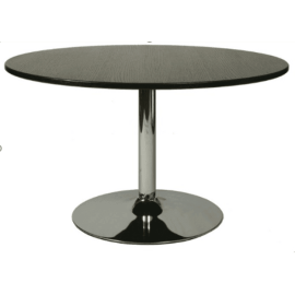 Meeting Table: Round with Chrome leg