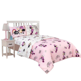 MINNIE BED SHEET SINGLE 2PC