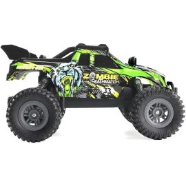 MZtoyz - RC Car 2.4G 1:18 4CH 15KM/ H RC Racing Off-Road Monster truck Radio Control Toys With Light Hobby Drift Toy 4x4 gifts for boys and girls (Yellow)