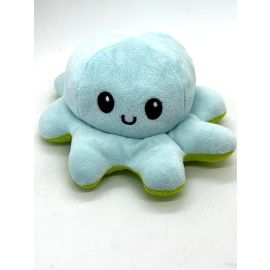 MZtoyz 3 Pieces of Reversible Octopus Plush, A Cute, Transforming Stuffed Animal, Perfect Kids' Gift