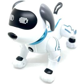 Mztoyz Interactive RC Stunt Dog, Dancing, Singing, Speech Control and More with LED Eyes - Ideal for Ages 3-10