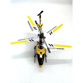 MZtoyz S107G Metal Series 3 Channel Infared RC Mini Helicopter (Yellow) Metal Helicopter Adjustable Trim Control for Boys & Girls