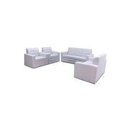 7-Seater MAB Sectional Sofa Set 200x94x80 White