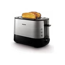 Philips Viva Collection Toaster Hd2637/91-Black 1000.0 W HD2637 Silver