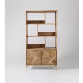 Norrebro Shelving Natural Oak,  Shelves Storage cabinet, Shelf Storage Multipurpose Cabinet 