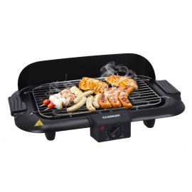 Olsenmark Open Air Barbecue Grill - Adjustable Thermostat 2000W OMBBQ2365 Operating On/Off Indicator Light - Baffle Plate - Removable Parts for Easy Cleaning