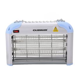 Olsenmark Fly and Insect Killer - Powerful Fly Zapper 2x8W UV Light | Professional Electric Bug Zapper, Insect Killer, Fly Killer, Wasp Killer - Insect Killing Mesh Grid, with Detachable Hang 