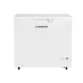 Olsenmark OMCF5006 chest Freezer 250 L , Adjustable Thermostat, Lock & Key,   Portable Refrigerator Compact Refrigerator 