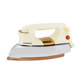 Olsenmark Automatic Dry Iron - Non-Stick Golden Teflon Plate - OMDI1503 - Heavy Weight - Auto Cut-off & Overheat Protection - Adjustable Temperature