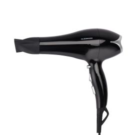 Olsenmark 2400 W Professional Hair Dryer- OMH4097| 2 Speed Control, 1 Cool Function and 3 Level Heat| With one Injected Concentrator and a Diffuser| Perfect for Salon and at Home Styling | 2 Years Warranty, Black