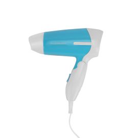 Olsenmark 850 W Travel Hair Dryer- OMH4101/ with Foldable Handle, 2 Speed Control, Overheat Protection/ Compact, Lightweight, Travel-Friendly, Perfect for Travelling, Salon and at Home Styling / 2 Years Warranty, Blue