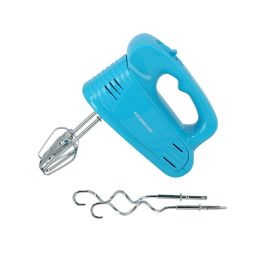 Olsenmark OMHM2333 Hand Mixer- 200W Powerful Motor- 5 Speed | 2 Beaters and 2 Hooks - Mix, Stir, Blender, Whip - ABS Material