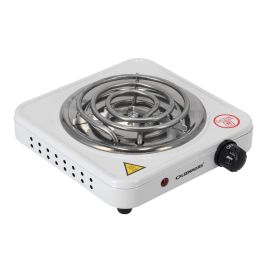 Olsenmark Single Burner Spiral Hot Plate, 1000W - Indicator light: On/Off - Over heat protection - 1 M cable with BS plug - Zinc-plated metal with plastic power spray outside - Heating element - Auto-thermostat control - Power(watt): 1000 | 2 Years Warran