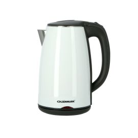 Olsenmark 1.7L Cordless Electric Kettle - Portable Kettle with Boil Dry Protection & Auto Shut Off Feature | Fast Boil & Ease to Clean | Ideal for Hot Water, Tea & Coffee Maker | 1800W 