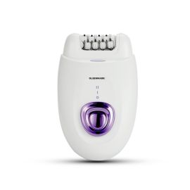 Olsenmark 2-in-1 Epilator- OMLS4104/ Shaver and Hair Remover Heads, with Easy Plug and Play Function/ 32 Tweezers and Headlamp for Visibility/ Perfect for Face, Armpit, Leg and Body/ White