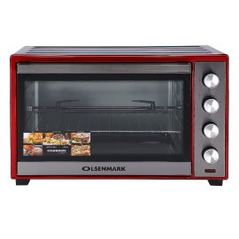 Olsenmark OMO2212 Electric Oven with Convection and Rotisserie, 68L - 60 Minutes Timer with Bell Ring - Adjustable Temperature - 2100W Power