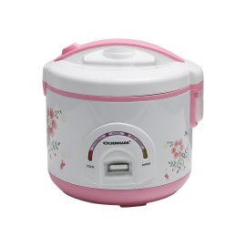 Olsenmark Rice Cooker, 1.5L - 3 In 1 - Keep Warm Upto 8 Hours - Non-Stick Coated Inner Pot for Easy Cleaning - Cook and Automatic Keep Warm Function