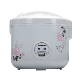 Olsenmark Rice Cooker, 1.5L | 3 In 1 - Automatic Cooking and Warning System - Aluminium Inner Pot, Non-Stick Coating - 3 In 1 Functions: Rice Cooking, Keep Warm And Steam - Tempered Glass Lid | 2 Years Warranty