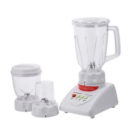 3-in-1 Blender, Multifunctional Mixer Grinder, OMSB2054 | 1.5 L Jar, Grinder & Chopper Attachment | Stainless Steel Blades | 2 Speed Setting with Pulse | Safety Interlock