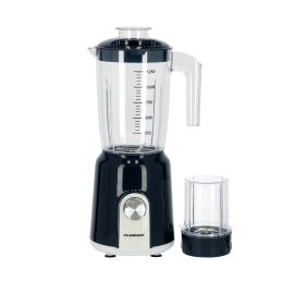 Olsenmark OMSB2362 300W 2 in 1 Multifunctional Blender - Stainless Steel Blades, 2Speed Control with Pulse - 1.5L Jar, Over Heat Protection - Ice Crusher, Chopper, Coffee Grinder & Smoothie Maker