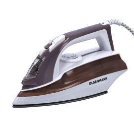 Steam Iron, 1600W, Lightweight, 100ml Water Tank, OMSI1828 - Dry/Steam Adjustable Steam, Non-Stick Coating Soleplate, 1.5 M Power Cord, Water Spray, Vertical Steam Iron