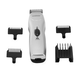 Olsenmark Rechargeable Hair Trimmer - LED indicator light Rechargeable - Cordless - Chromium steel blade - 5 Position Attachment comb with 3 Jawline Comb & Charging stand