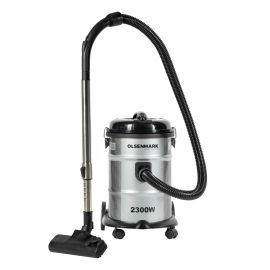 Olsenmark Drum Vacuum Cleaner, 2300W - Air Flow Control on Handle - Blow Function - Dust Full Indicator | Telescopic Tube | Dust Capacity of 21L | Cord Length: 5M 