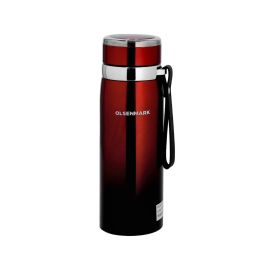 Stainless Steel Vacuum Bottle, 600ml Flask, OMVF2484 | Double Wall Insulation | Drink Hot or Cold for 12 Hours | Stainless Steel Thermos For Cold & Hot Beverages