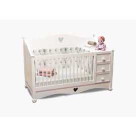 Home Hub 2 IN 1 Baby Crib - Unisex - up to 5 years 