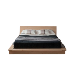 Oregan Low Bed, MDF with two side tables