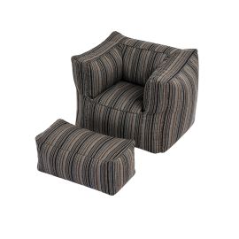 SAFARI SET - Armchair/Footstool