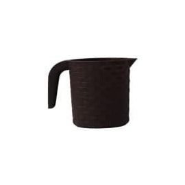 Scoop Measuring Cup 1L, Elegant Rattan Design, Measuring Powder, Granular or Liquid Materials 