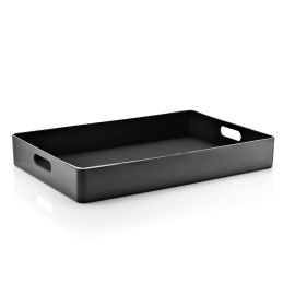 Serving tray black