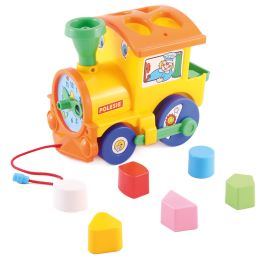 Polesie - Shape-and-sort locomotive (box), Sorting & Stacking Toys For Toddlers