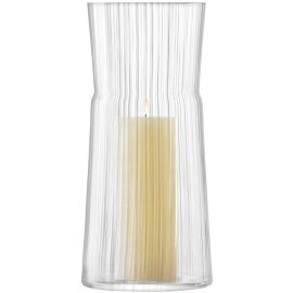 Gio Line Lantern/Vase H38cm Clear