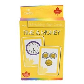 Time & Money Skill Building Flash Cards