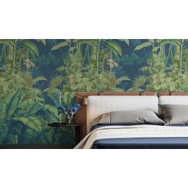 Affresco Design Art Wallpaper - Tropical fantasy  - Width 135cm