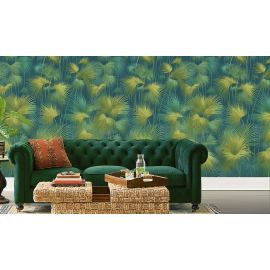 Affresco Design Art Wallpaper - Tropical plants  - Width 135cm