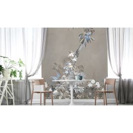 Affresco Design Art Wallpa per -Tropical tree  - Width 135cm