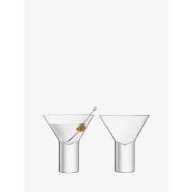 Vodka Cocktail Glass 240 ml x 2 Clear