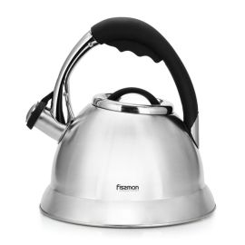 Fissman  Maggie Whistling Kettle 2.6 Ltr (Stainless Steel)