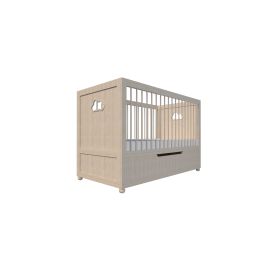 Home Hub 3 IN 1 Convertible Crib - Wooden - With Drawers