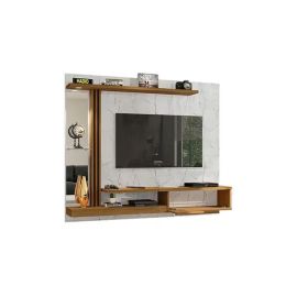 Denver Floating TV Wall Panel in White Color