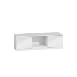 Indigo TV Stand with Storage in White Color