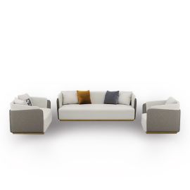 Zeenat Sofa 4+2+1 Set, Couch/loveseat/settee