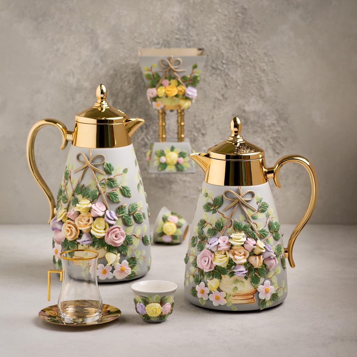 Handcrafted Dallah set