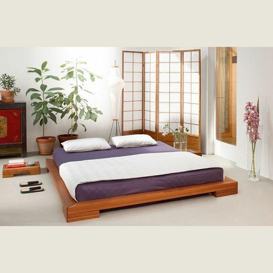 Monk Japanese Low Bed