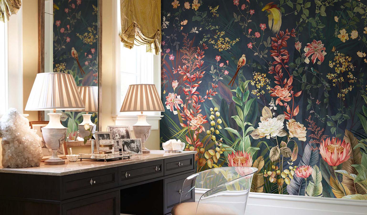 Affresco Dream Garden Wallpaper AB300