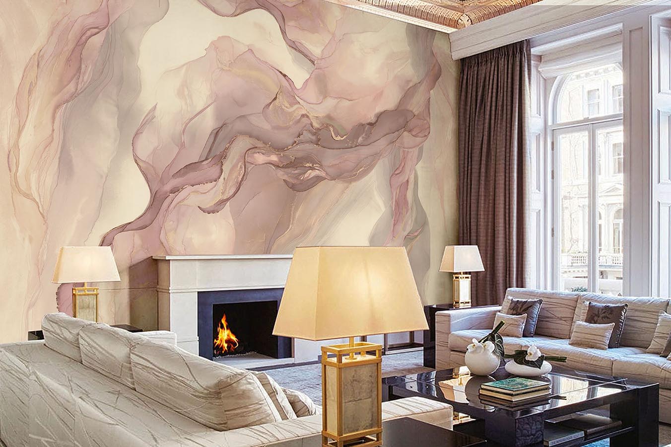 Affresco Emotion Art Wallpaper AF2133